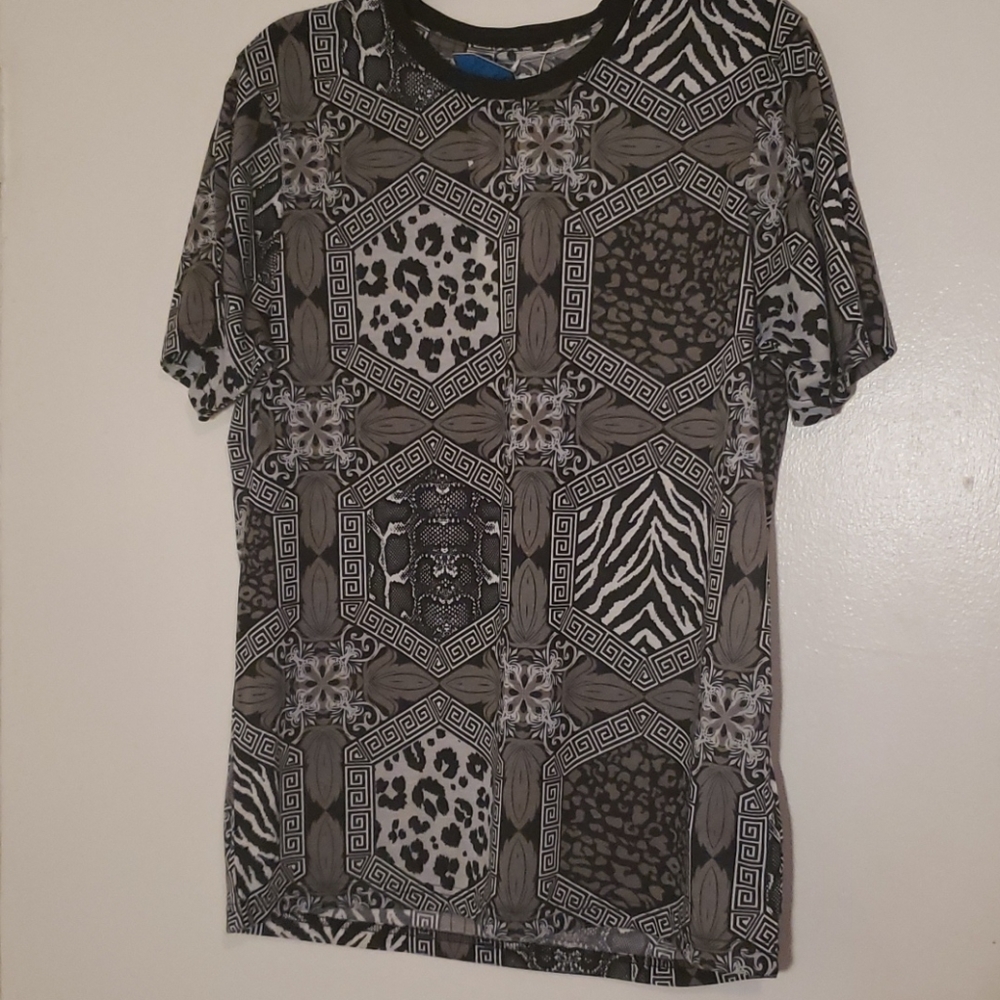 Fresh Prints Of Bel Air Black, Grey Soft Jersey
